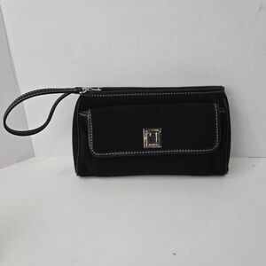 Cole Haan black wristlet